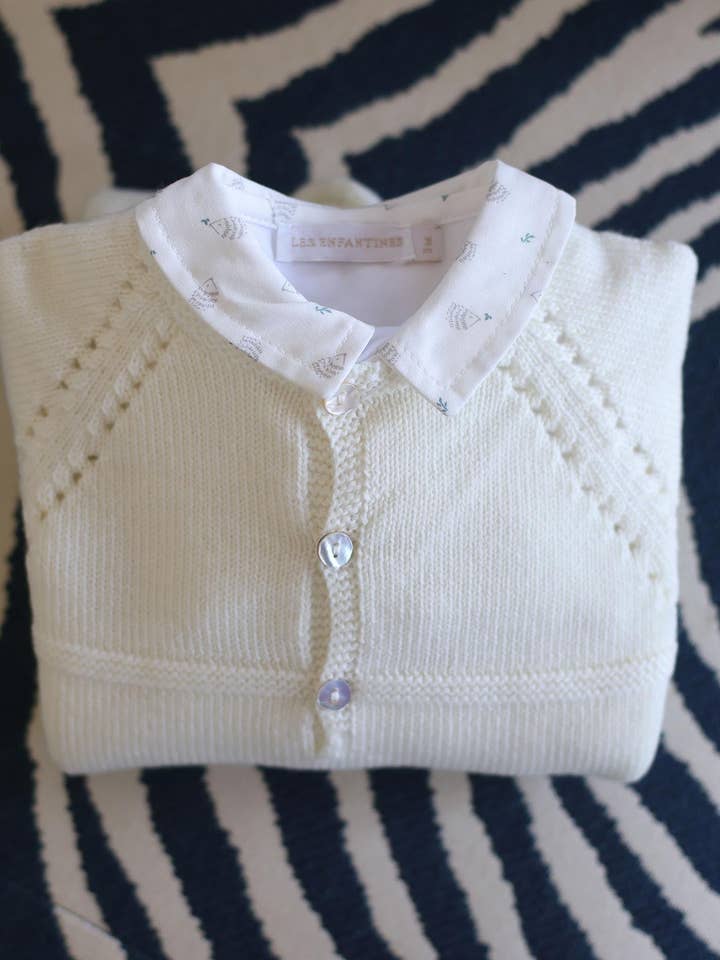 LES ENFANTINES - Wholesale Jumpsuit - Baby - White venison meringue combination1