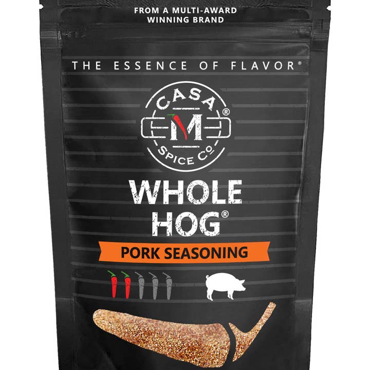 Whole Hog® Pork Seasoning - Refill Bag for wholesale by Casa M Spice Co LLC