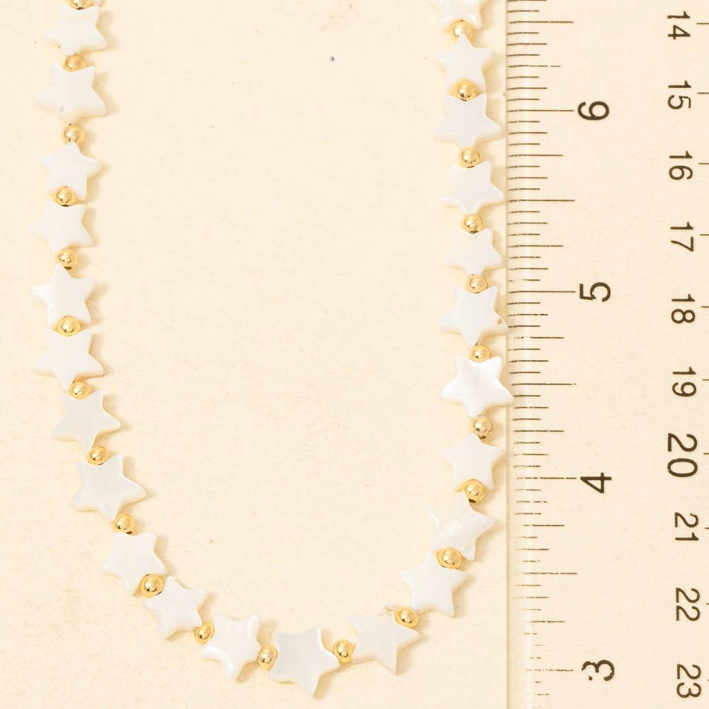 IV Multi Star Beaded Necklace for wholesale on Faire1