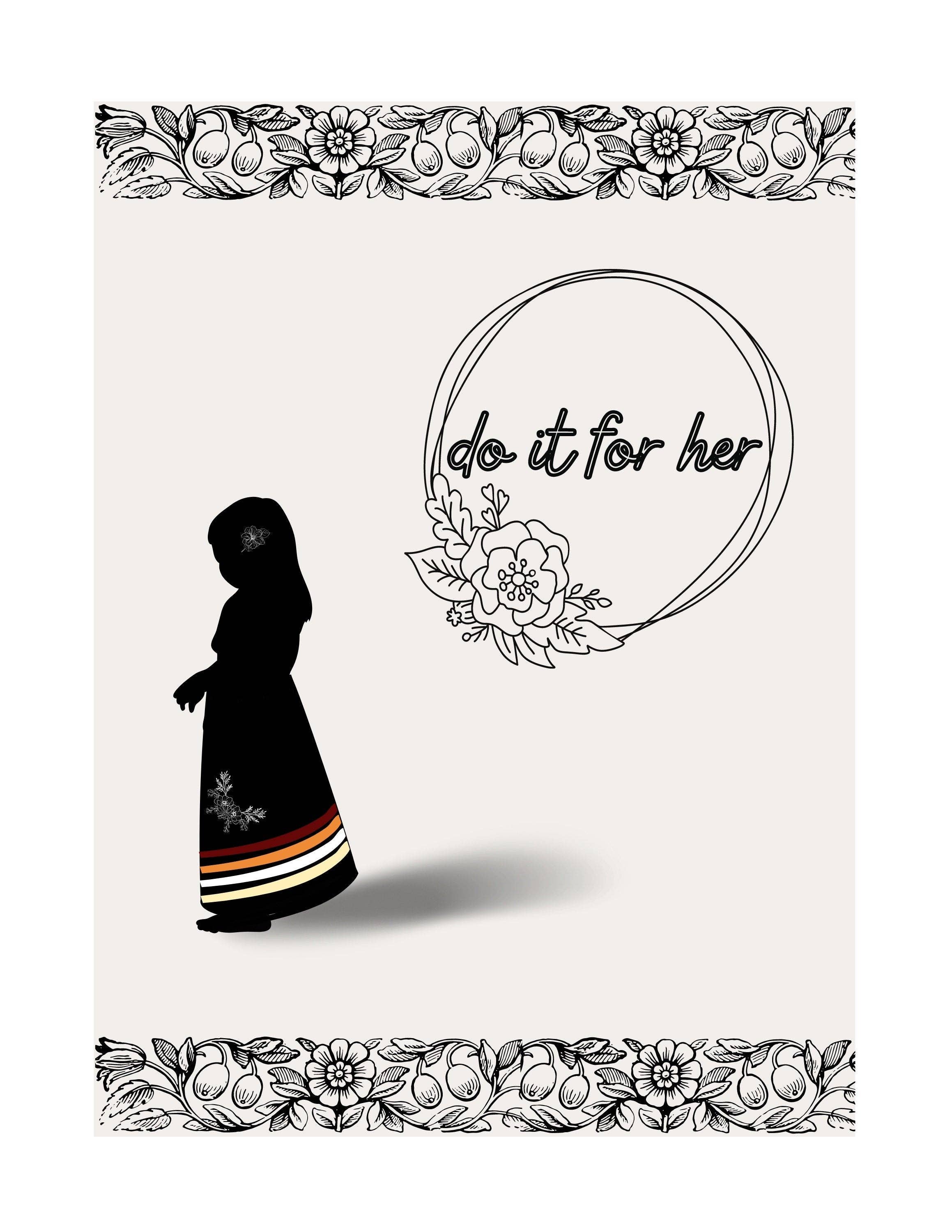 Eagle Woman Prints - Wholesale Art Print - Do It For Her - Indigenous Tradition - Ribbon Skirt Art Prin1
