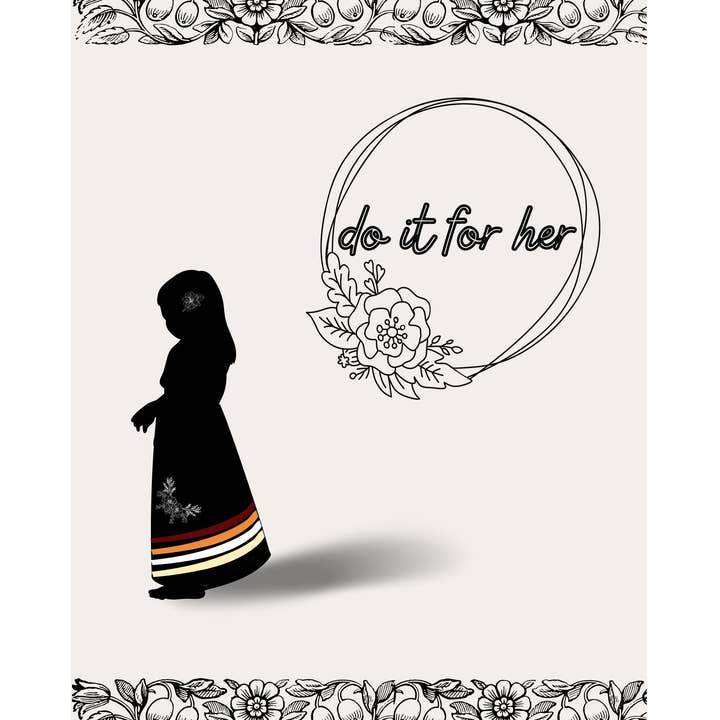 Eagle Woman Prints - Wholesale Art Print - Do It For Her - Indigenous Tradition - Ribbon Skirt Art Prin1
