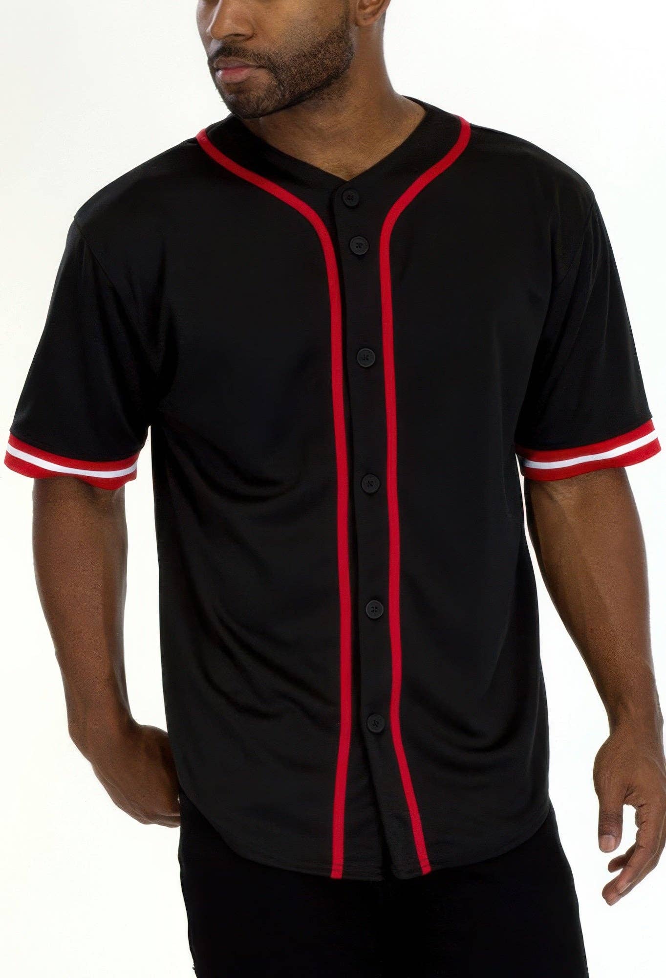 CC Wholesale Clothing - Wholesale Jersey - Men's - Men's Taped Baseball Jersey0