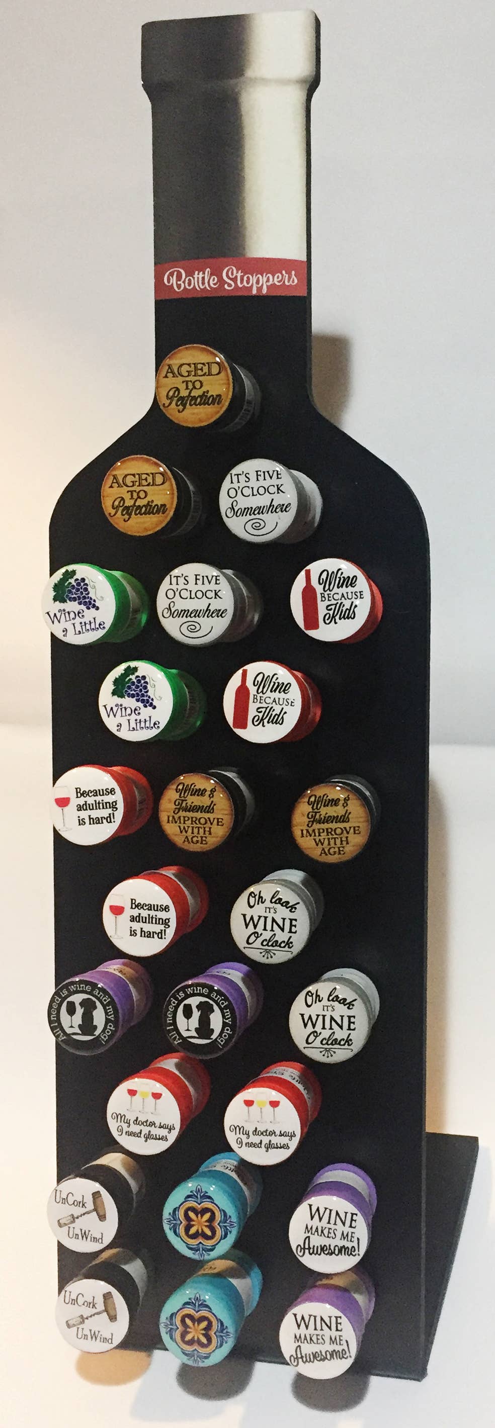 The Wine Steward LLC - Wholesale Retailer Display - Home & Living - Bottle Stopper Display