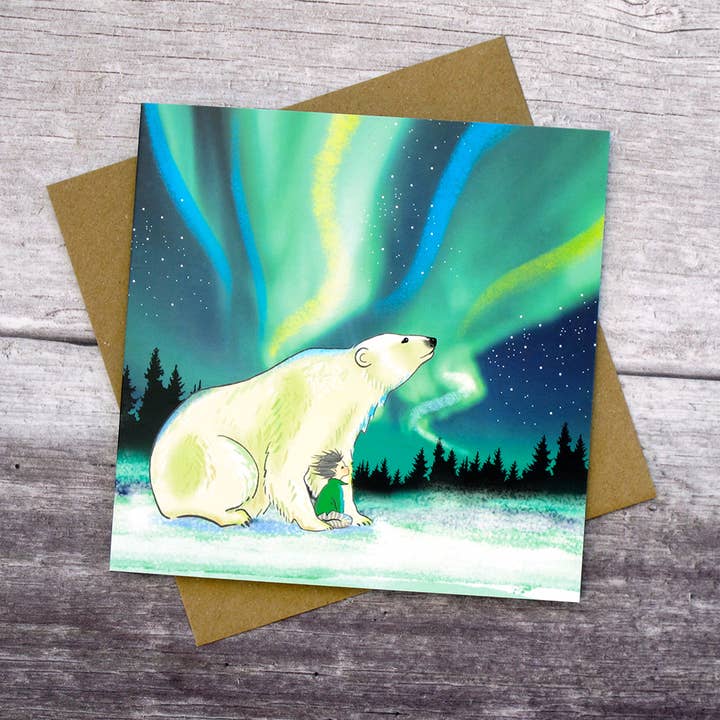 Dreamers Northern Lights Card for wholesale by Made In Pixieland