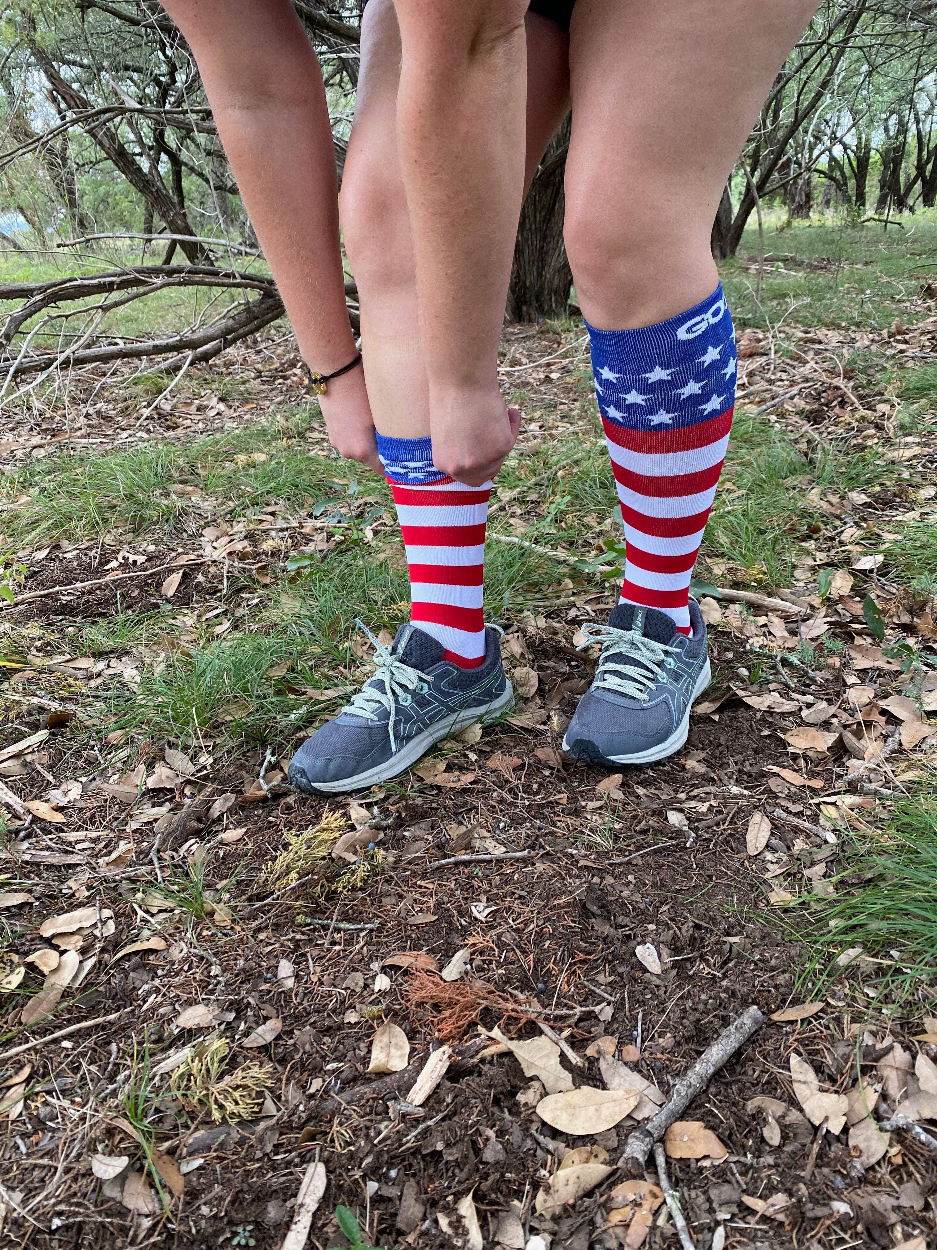 Go 2 Socks - Wholesale Socks - Unisex - Holiday Compression Socks Unisex | Stars and Stripes2
