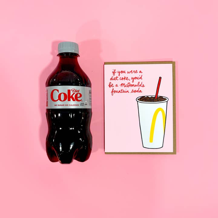 Brittany Paige - Wholesale Love Card - Fountain Soda Love Card