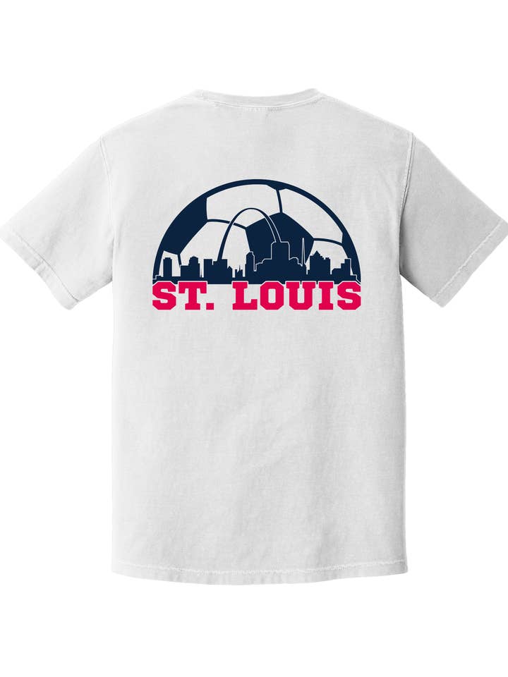 T-shirt Skyline de St. Louis Soccer pour la vente par Gateway Apparel