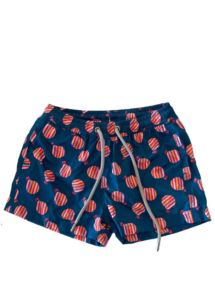 Beach Kids Woxer Hot Air Balloon Print for wholesale by Wikini USA