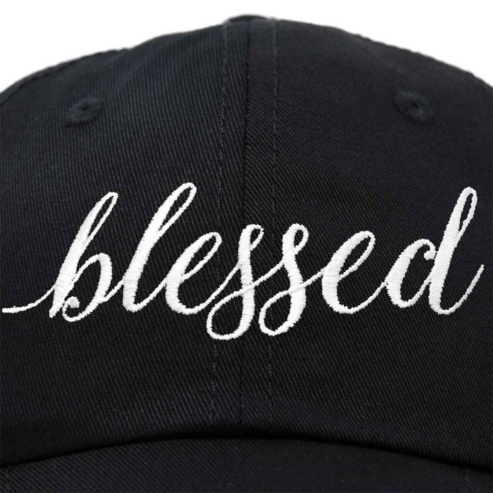 Dalix - Wholesale Baseball Cap - Women's - DALIX Blessed Women's Baseball Cap Soft Cotton Dad Hat2
