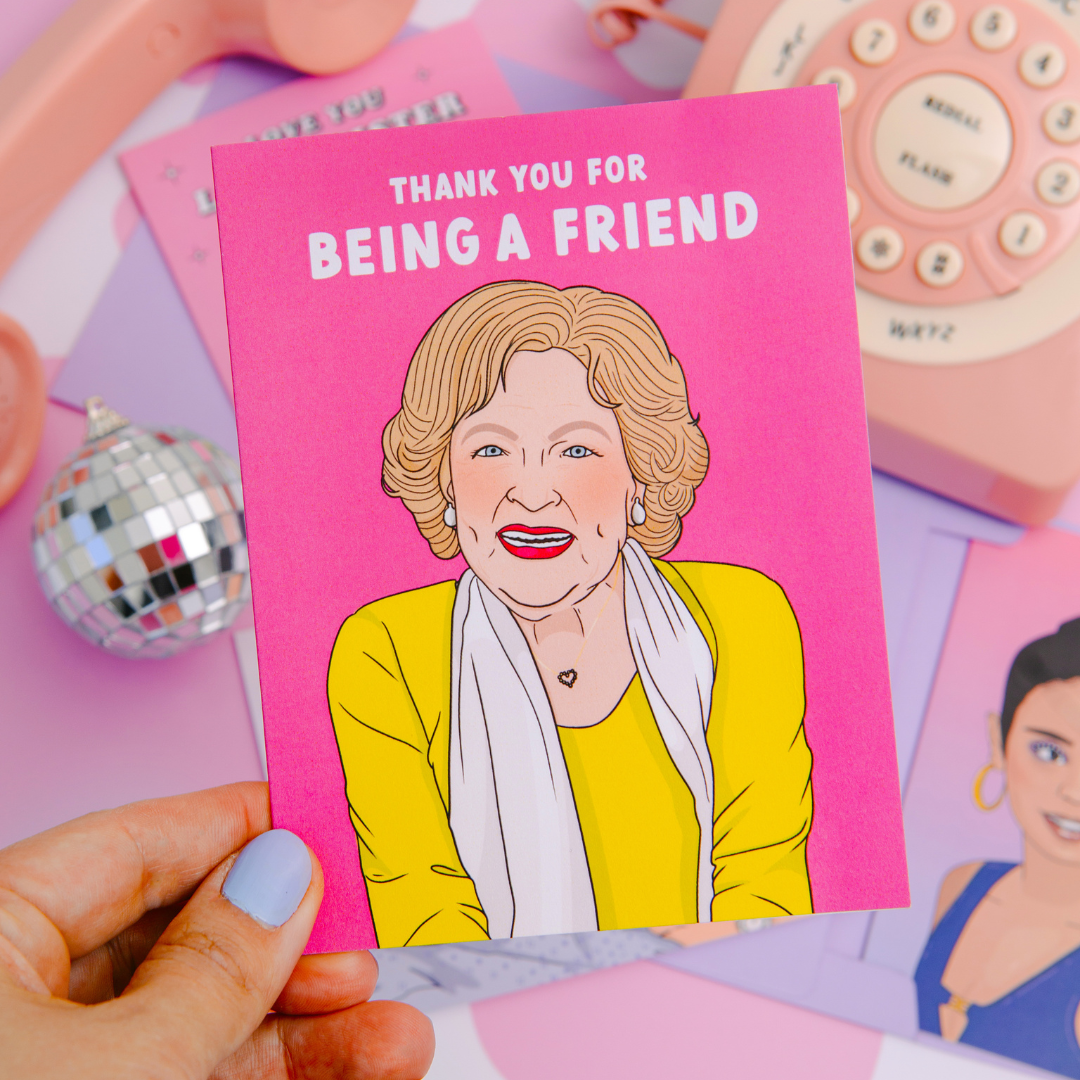 Party Mountain Paper co. - Wholesale Thank You Card - Thanks Friend | Thank You Card3