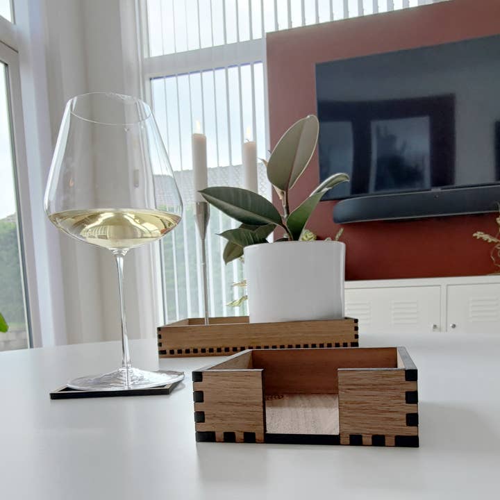 Holder for Coasters - Space for 6 pcs. for wholesale by Treend