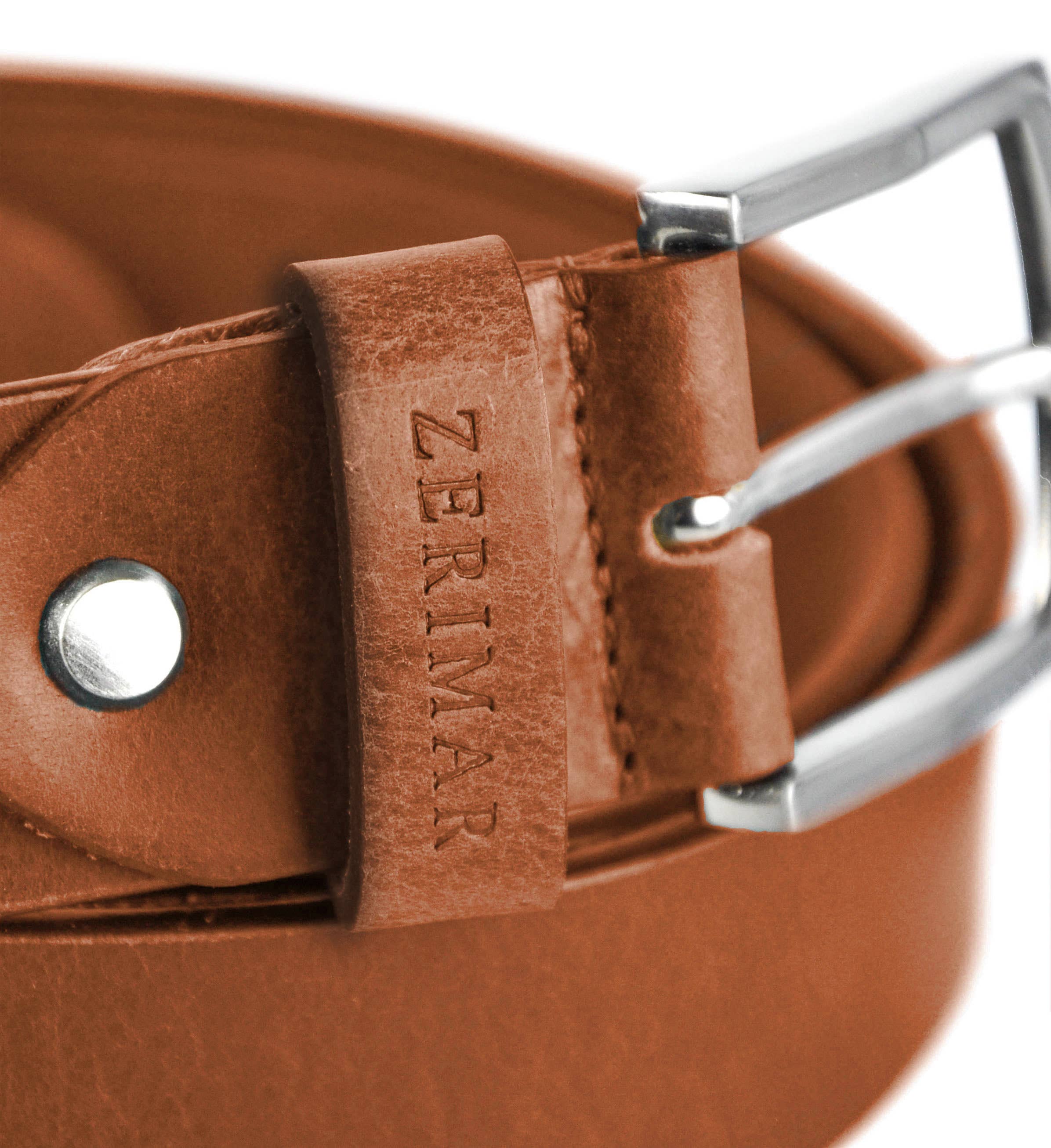 Zerimar 1942 - Wholesale Riem - Heren - Zerimar 1942 Herenriem van rundleren, 34 mm breed11