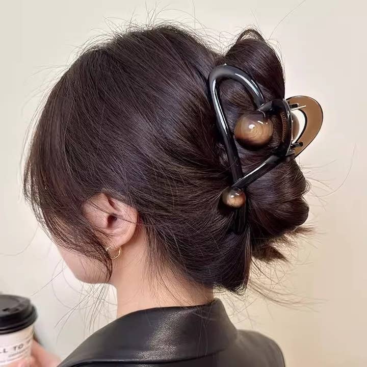 LadyJuneAccessories - Wholesale Hair Clip - Women's - Premium Tortoiseshell Hair Claw Clip, Hair Accessories