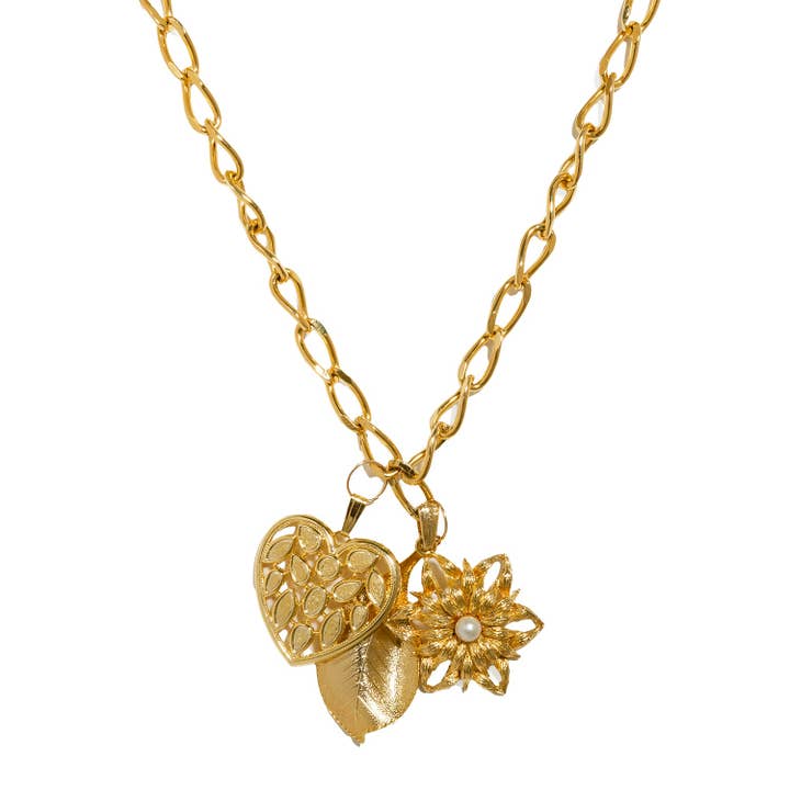 Caramel Vintage Jewellery – wholesale Pendant/charm necklace – Maisy Necklace2