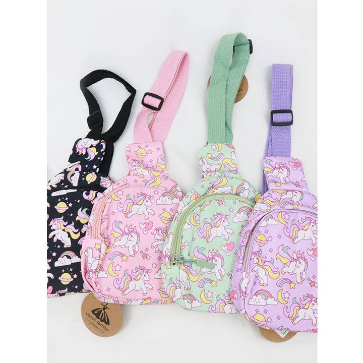 Kids Unicorn Crossbody Bag for wholesale by Love and Repeat