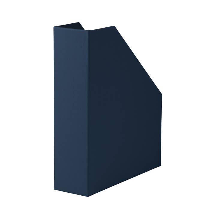 S.O.H.O. Magazine File | A4 | Magazine Holder | Navy Blue for wholesale by Rössler Papier