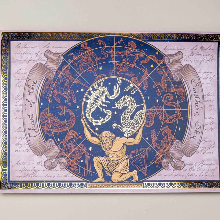 Impression de carte des constellations pour la vente par CoraCreaCrafts