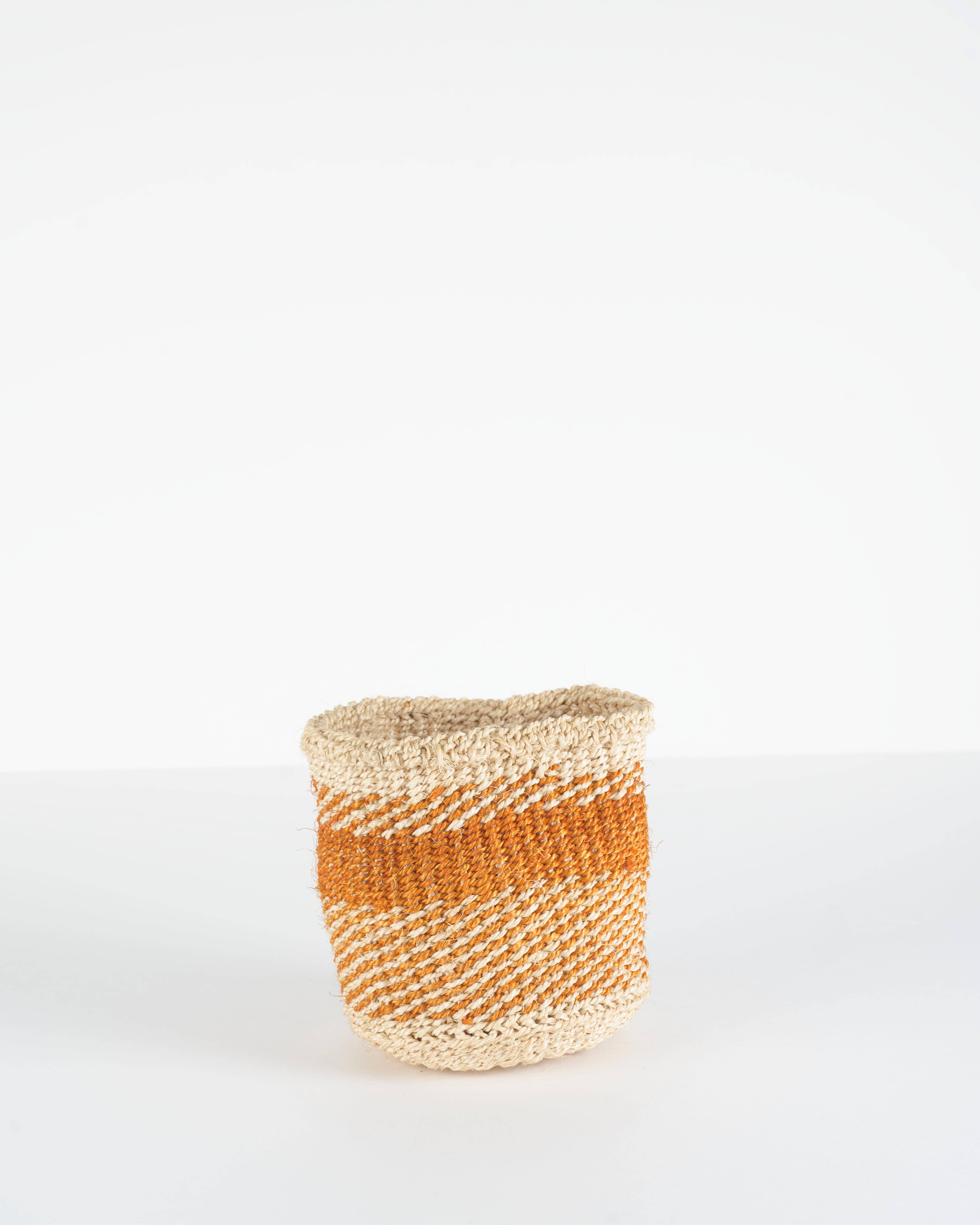 Crafts by Solid - Wholesale Basket - Handwoven Sisal Baskets - Natural Hues - XXS - XXL24