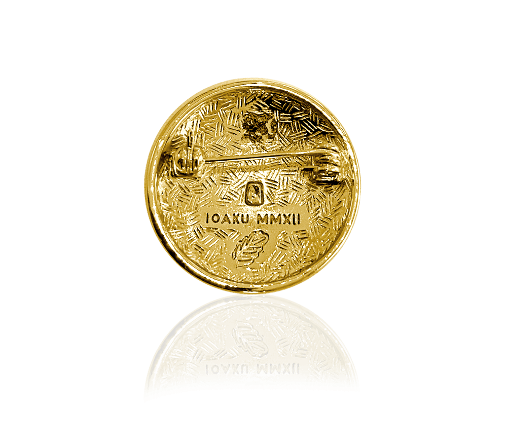 IOAKU by Fanny Ek – wholesale Brosch – QUEEN BI - Myntbrosch1