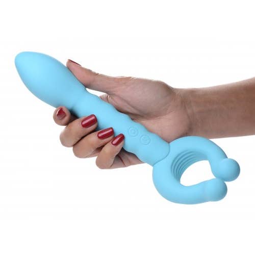 Frisky - Wholesale Sex Toy - Yass! Vibe Dual-Ended Silicone Vibrator