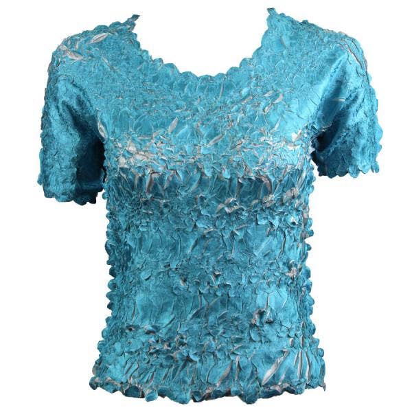 The Magic Scarf Company - Wholesale Blouse - Women's - 649 - Origami Short Sleeve Tops48