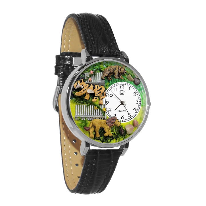 Whimsical Gifts – wholesale Wrist Watch – Unisex – Zoo Animals Zookeeper 3D Watch | Handmade in USA1