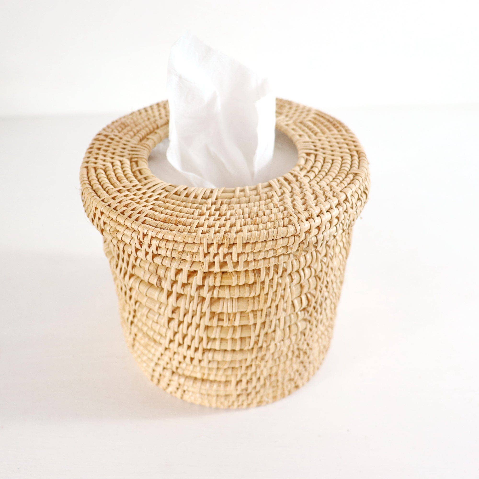 Thaihomeshop – Großhandel Taschentuchbox – VIT WA RA - Rattan Taschentuchbox4