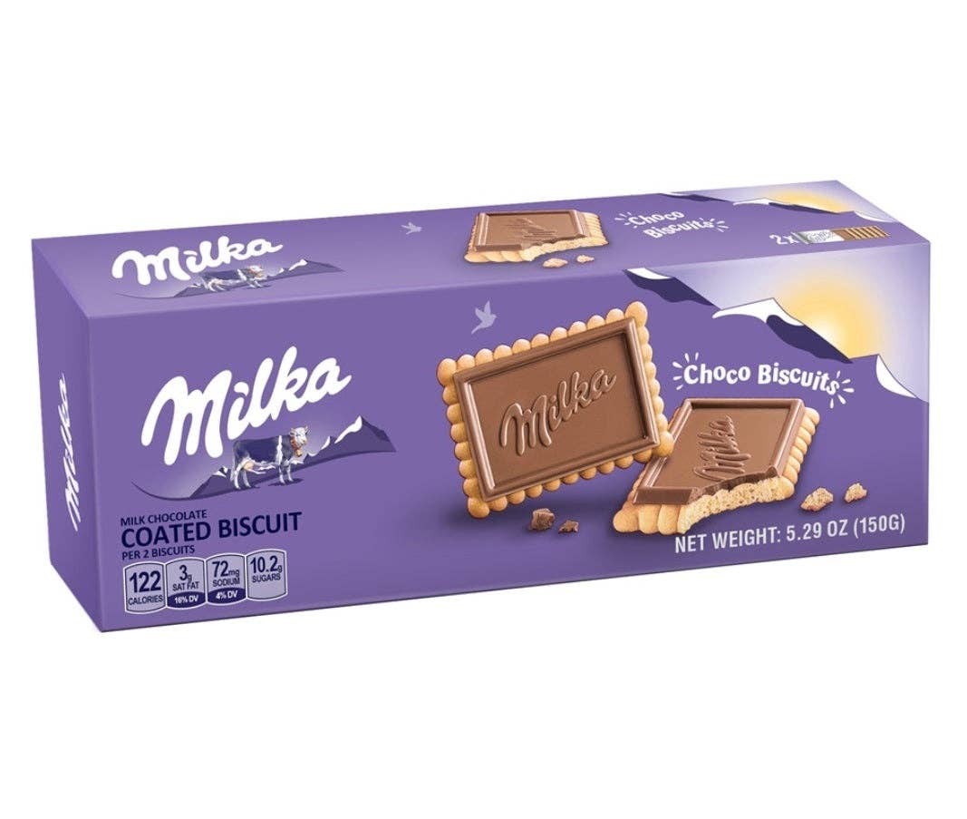 Global Bite Co - Wholesale Chocolate Covered Sweets - Milka Choco Biscuit 150g (European)0