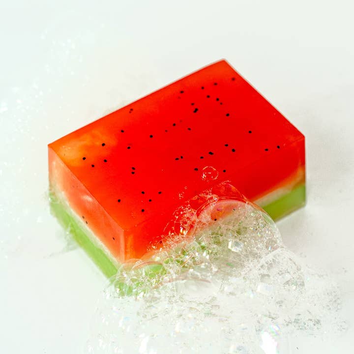 Watermelon Soap for wholesale by Khalanna Ltd - Soul and Soap