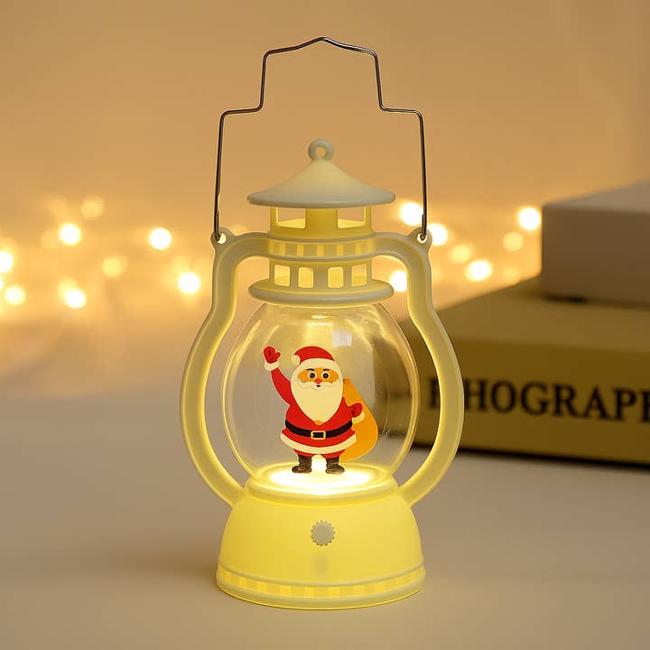 Buddha Ayurveda - Wholesale Christmas Decoration - ✨Santa LED Christmas Lantern – Festive Holiday Light Decor7