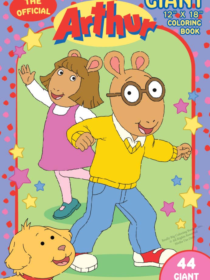 Arthur™ Giant Coloring Book 12 x 18 PBS KIDS® for wholesale by Really Big Coloring Books | ColoringBook.com