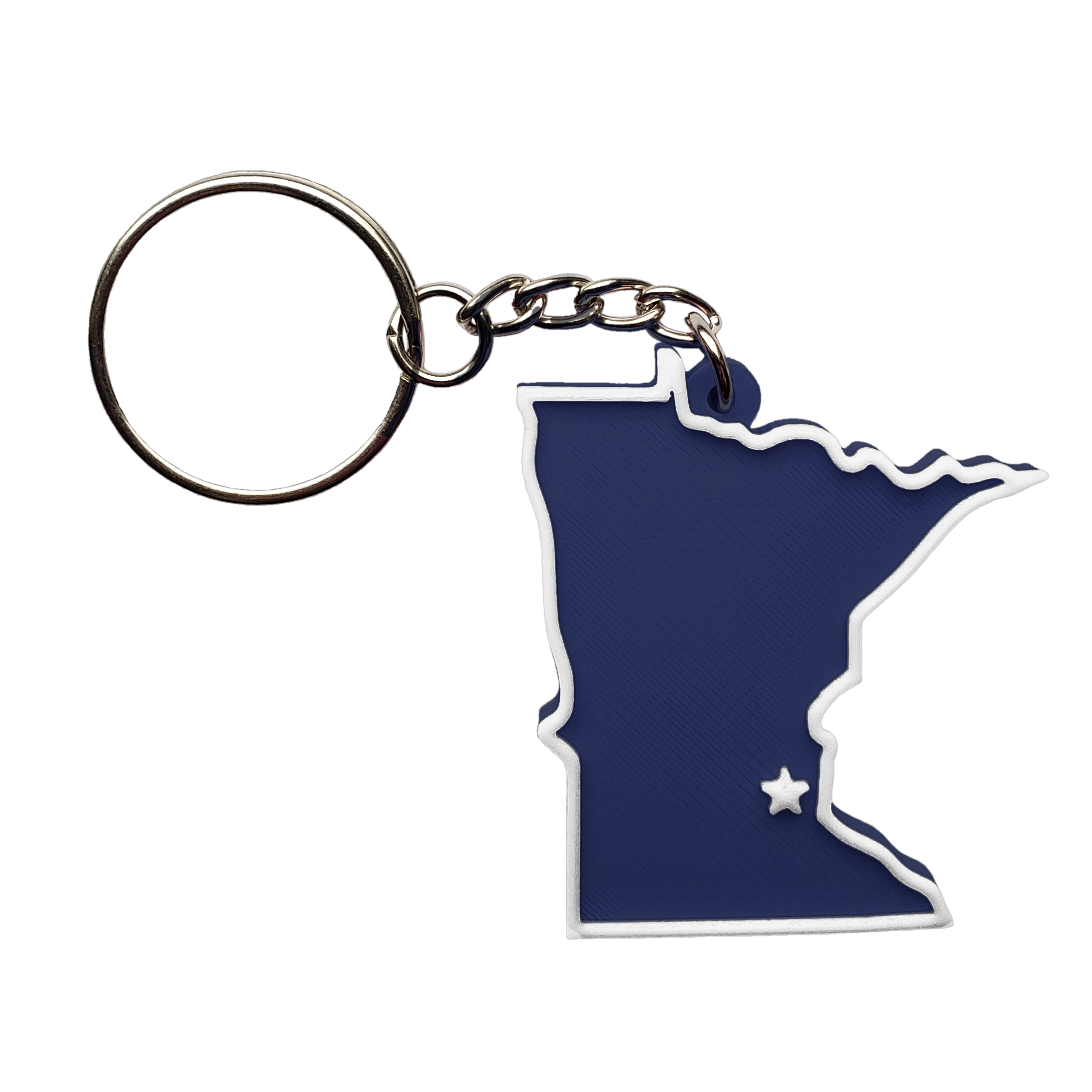 itty bitty builds - Wholesale Keychain - Unisex - Minnesota State Keychain, Minneapolis5