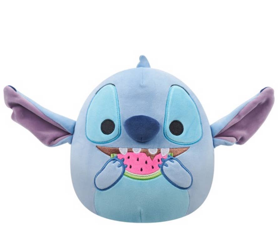 Authentic Street Signs - Wholesale Stuffed/Plush Toy - Kids & Baby - Squishmallow Disney Plush Toy 8" Stitch with Watermelon