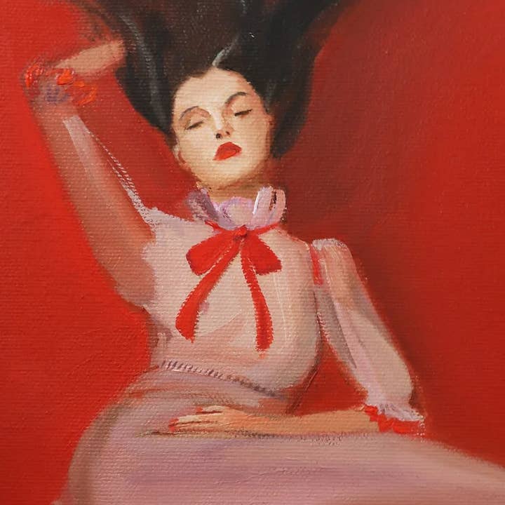 THE MANSION GIRLS - Vente Affiche d'art - Lilas licencieux. Tirage d'art. 8,5 « x 11"2