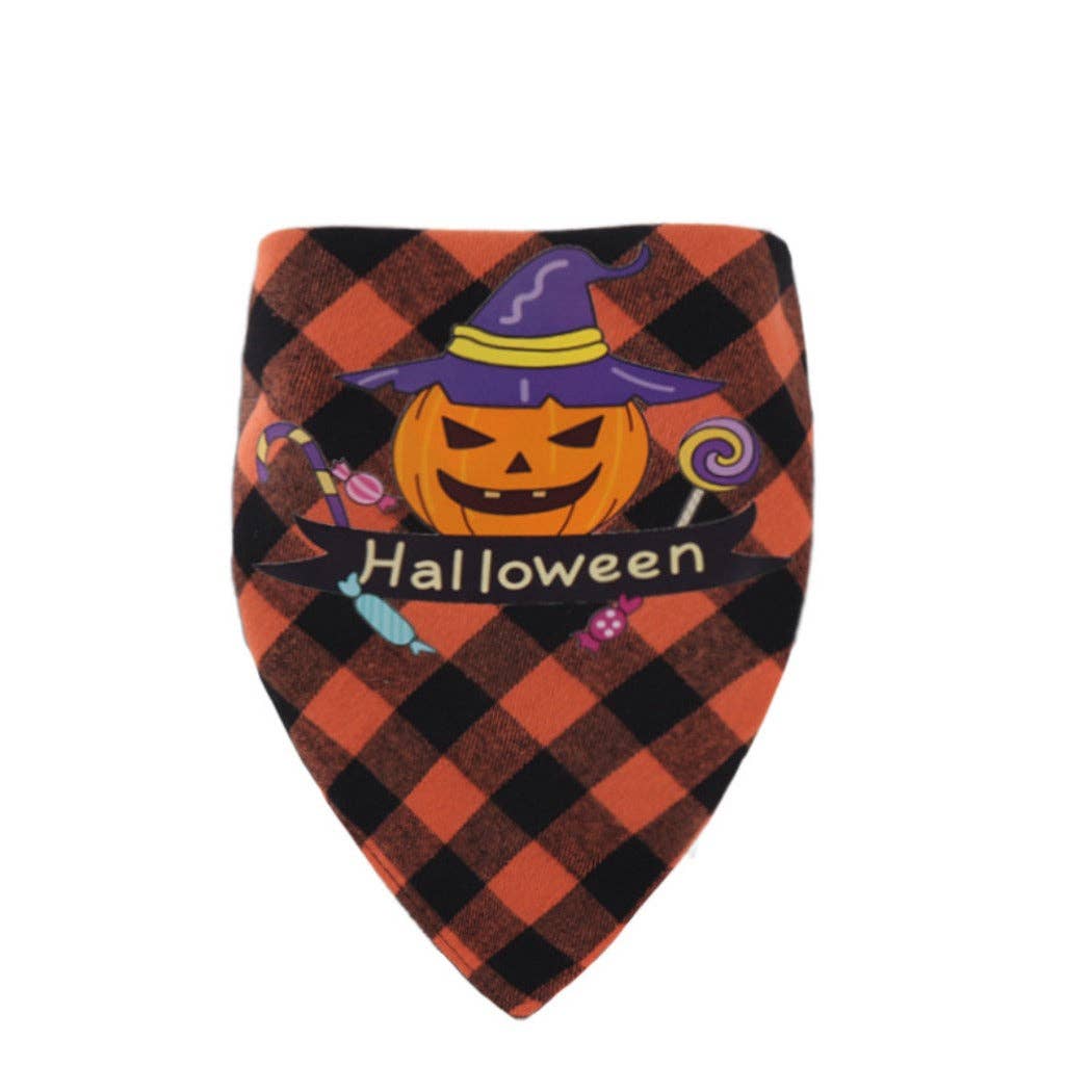 Cheerhunting – Engroshandel Bandana - Hund – Halloweek – Kæledyr Halloween Bandana3