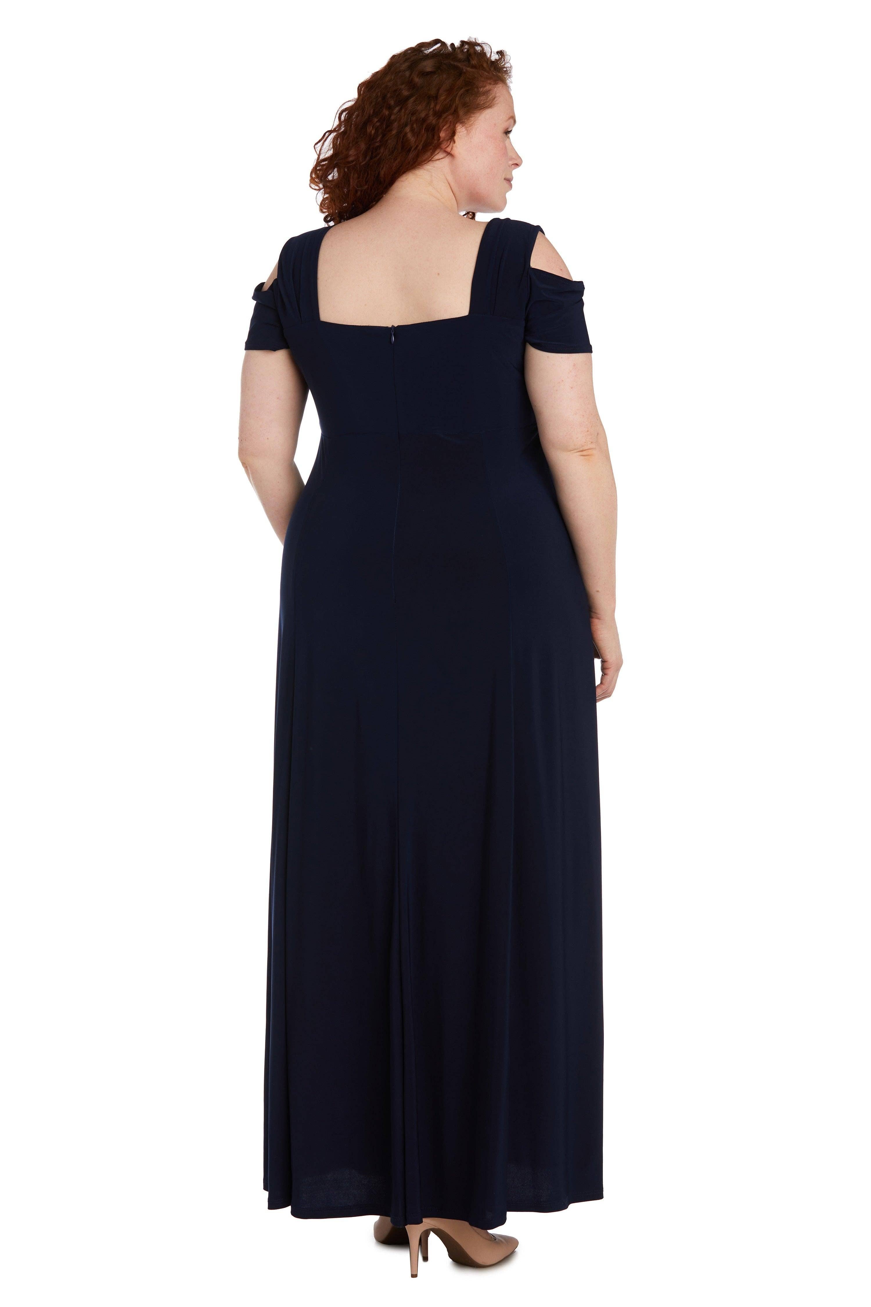 Kos Couture - Wholesale Gown - Women's - R&M Richards 1367W Long Plus Size Formal Evening Dress9
