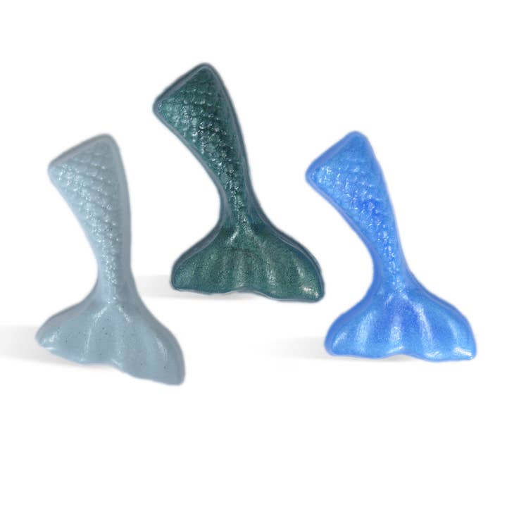 NorthWood Distributing - Wholesale Craft Supplies - Mermaid Tail -Mini Mermaid Tail Soap Mold