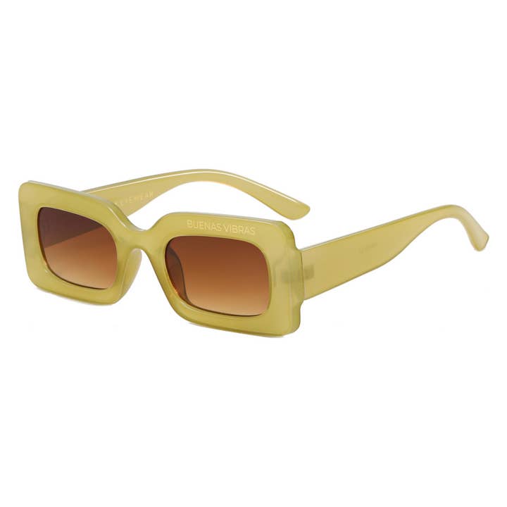 Gleam Eyewear - Wholesale Sunglasses - Women's - Buenas Vibras Sunglasses | Green3