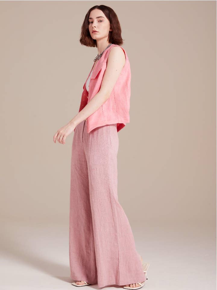 SUNDAY LIFE - Wholesale Outerwear Vest - Women's - Garance sleeveless jacket3