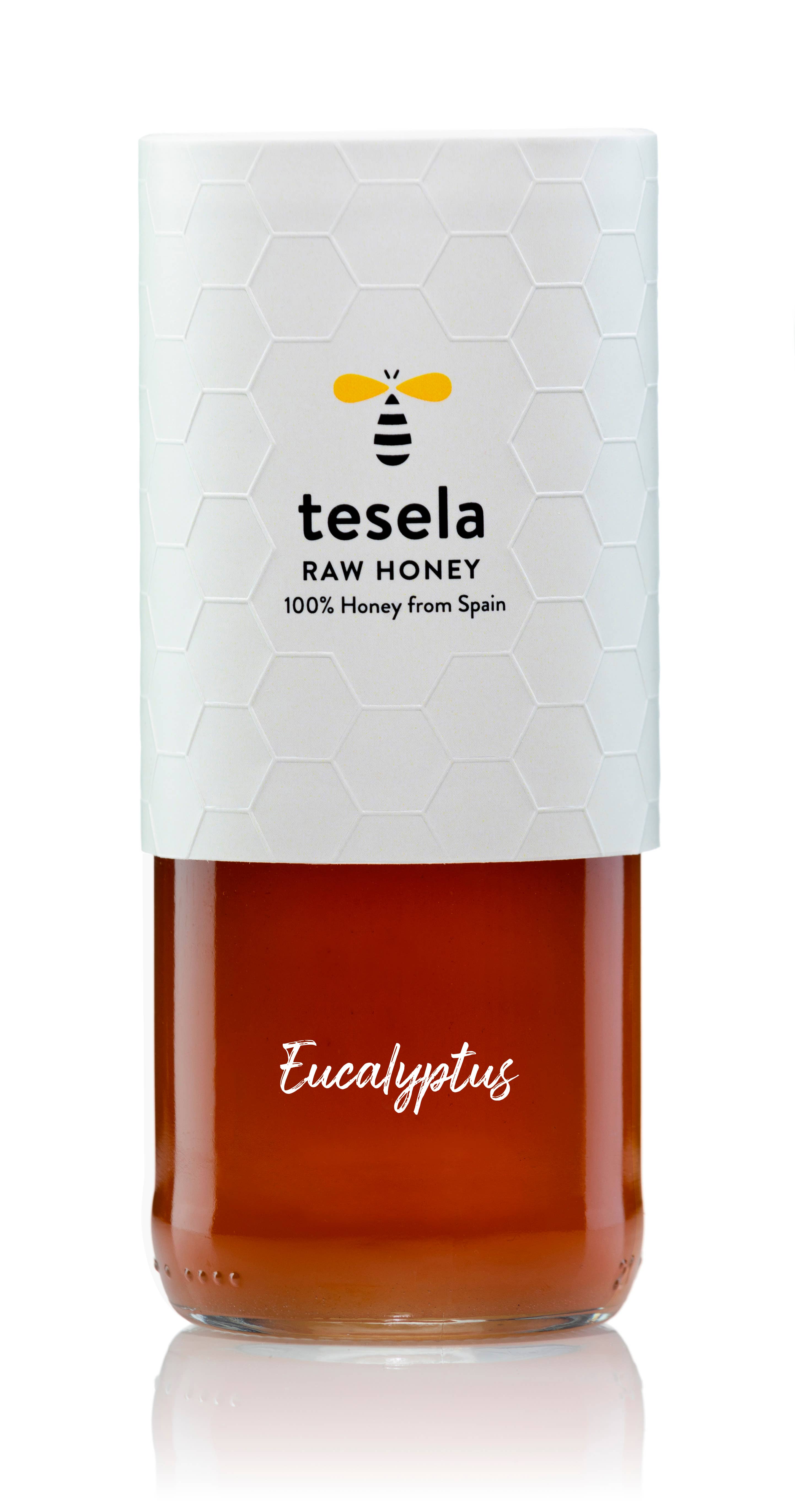TESELA NATURA, S.L. – Großhandel Honig – TESELA Premium Eukalyptus reiner Bienenhonig 320 g1
