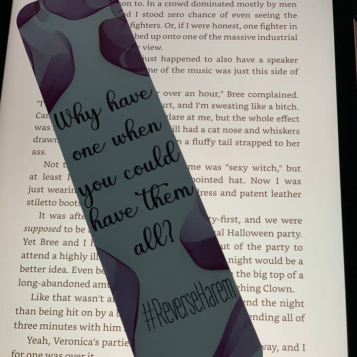 Messterpieces - Wholesale Bookmark - CLEARANCE 8x2 RH Romance Bookmark2