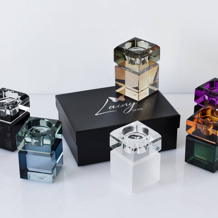 Regal Two Tone Candleholders for wholesale by Lainy Home