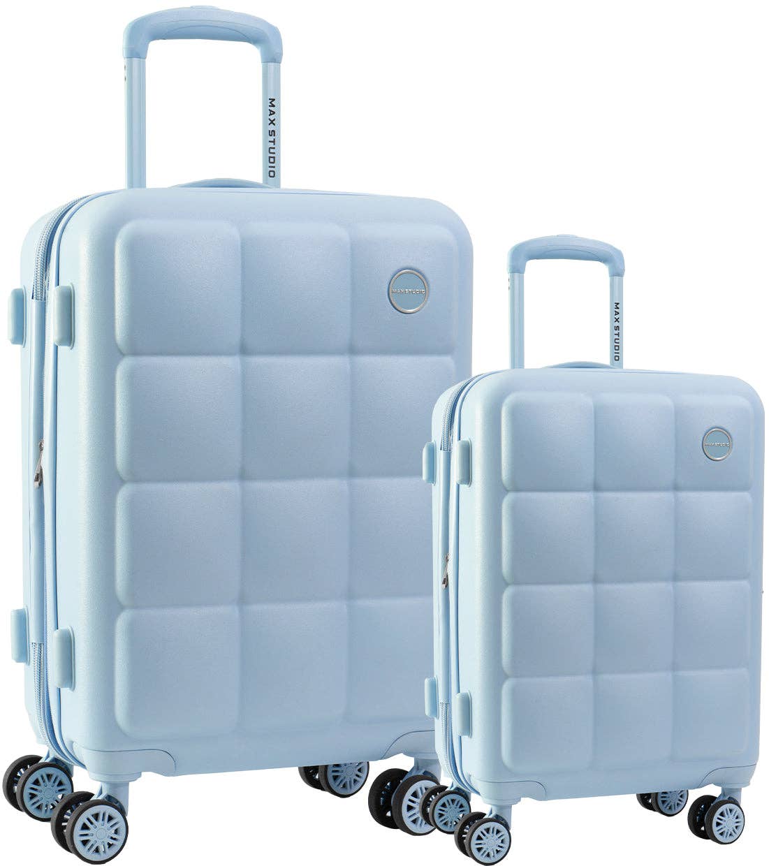 Magid - Wholesale Luggage - Max Studio The Square Embossed ABS 2-Piece Hard-Sided Luggage Set15