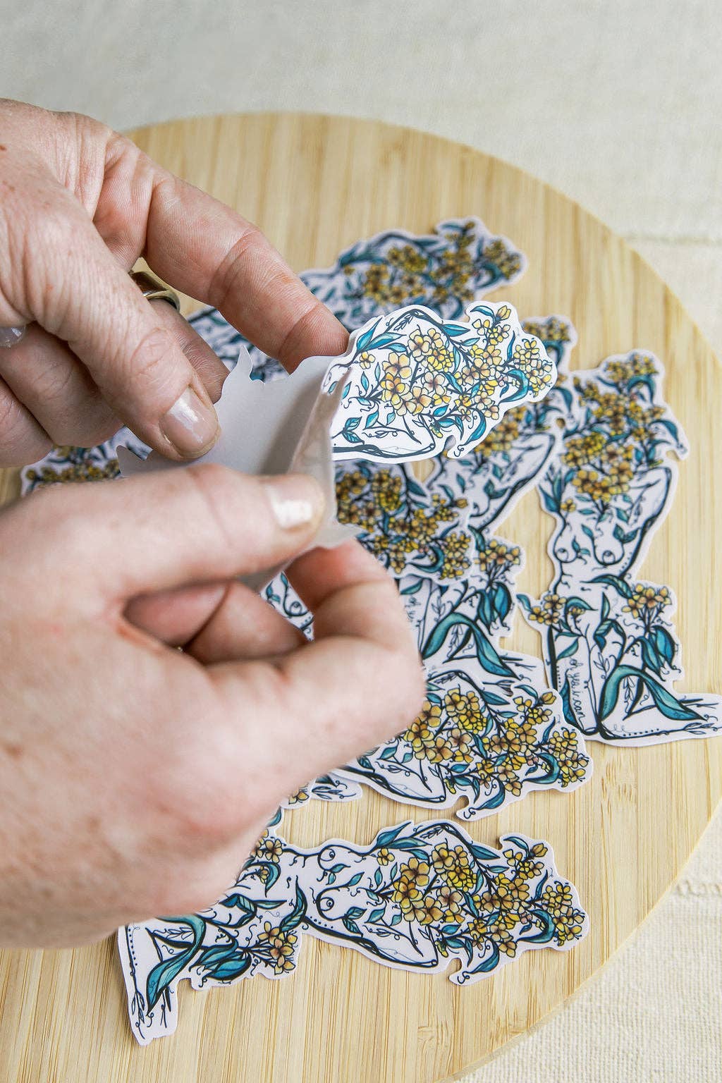 Marcy Ellis - Wholesale Sticker - Sticker - Anemone Sister 4