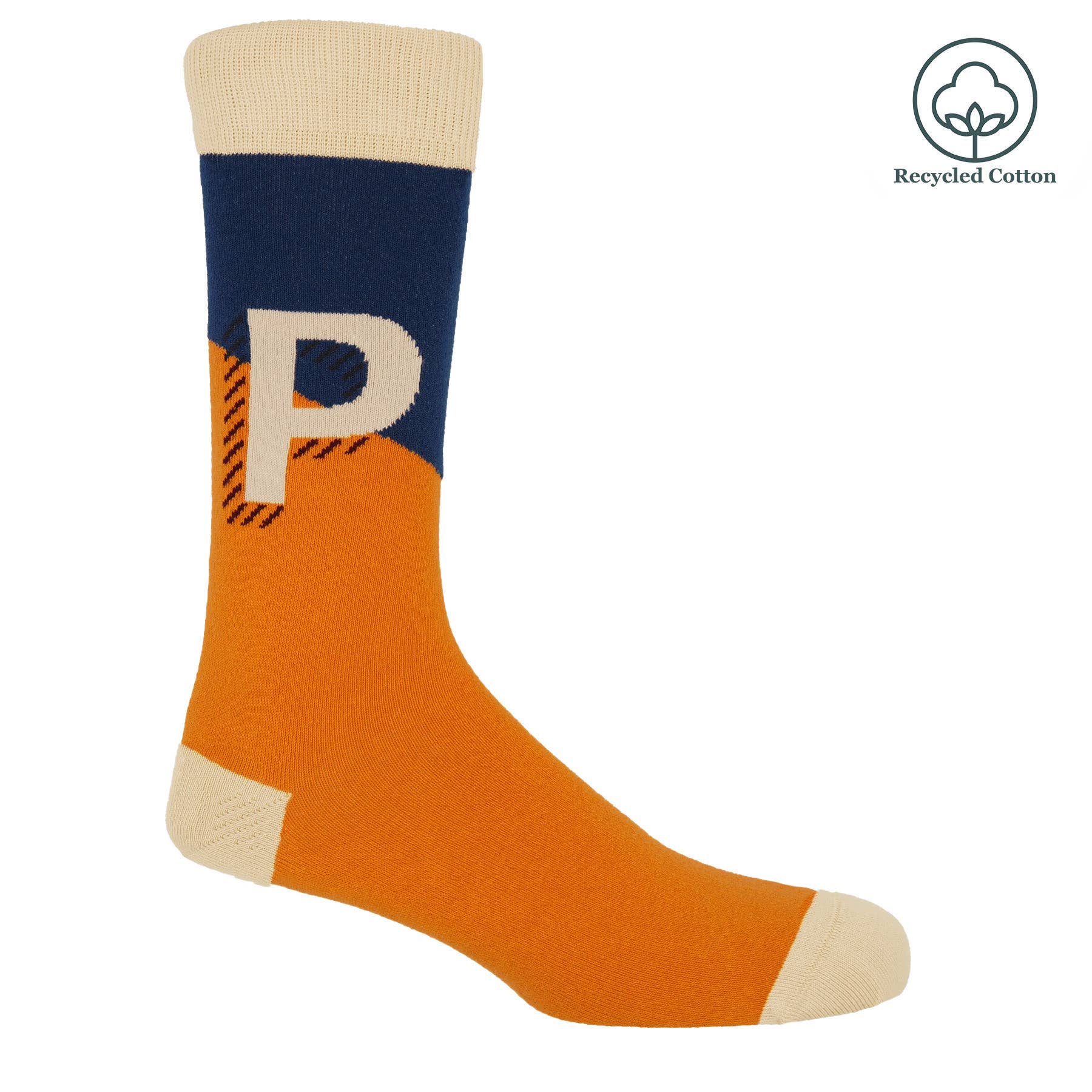Peper Harow Socks - Wholesale Socks - Men's - Alphabet Recycled Men's Socks15