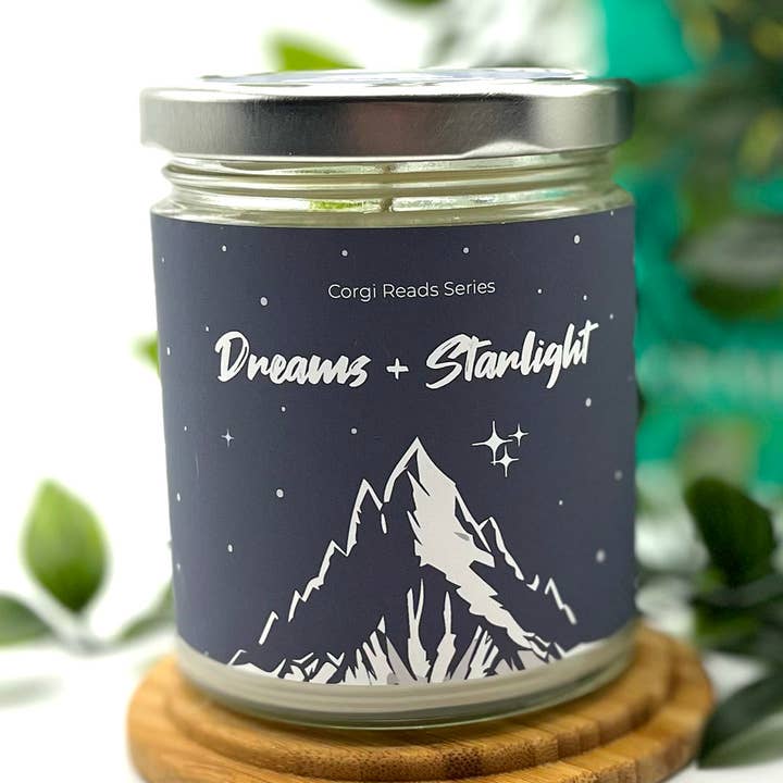 Book Lover Candle | Inspired by Book | Dreams + Starlight for wholesale by Tilly + Reggie