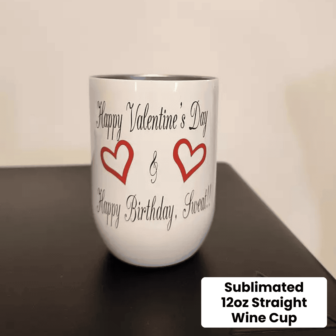 MakerFlo - Wholesale Insulated Mug/Tumbler - 12oz Sublimation Wine Tumbler6