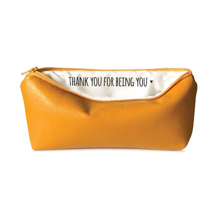 Thank You for Besoin You - Pochette à crayons en pour la vente par SANDRA SMITH LLC