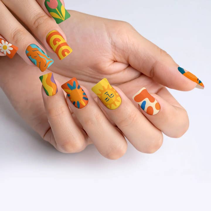 FYNE BODY – wholesale Lösnaglar – Splat-tastic Canvas Kreativitet Tryck-på Naglar21