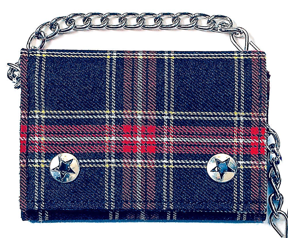 Funk Plus – wholesale Wallet – Women's – WPL104 PLAID WALLET4